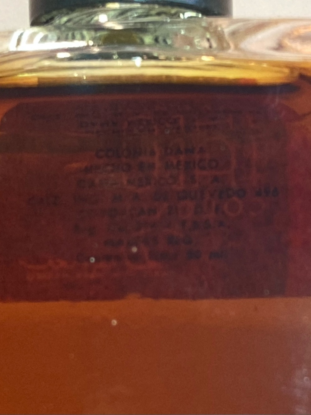 Vintage Dana Tabu Cologne Perfume Made In Mexico Colonia Original Old - Picture 8 of 10
